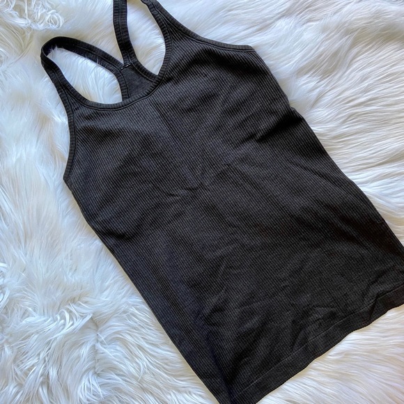 SOLD | Lululemon Ebb To Street Tank Dark Grey - Picture 7 of 7